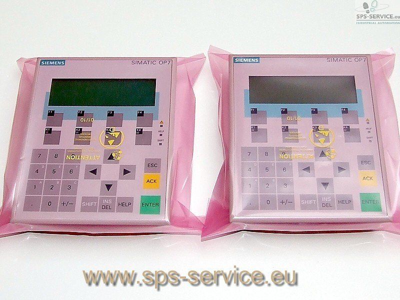 Siemens Simatic OP7-DP Operator Panel / 6AV3 607-1JC20-0AX1 (Gebraucht) in Dintikon für CHF 179